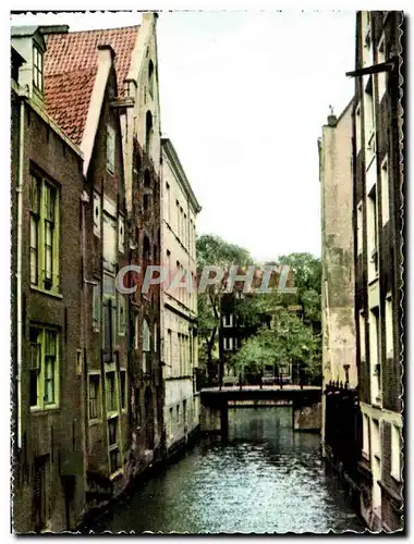 Cartes postales moderne Amsterdam Fosse des cordiers avec les maisons dans l&#39eau
