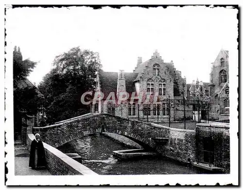 Cartes postales moderne Brugge Bruges De Dekenij Derriere Gruuthuse Le Doyenne