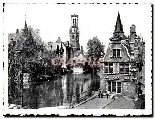 Cartes postales moderne Brugge Bruges Rozenhoedkjaai Quai Du Rosaire