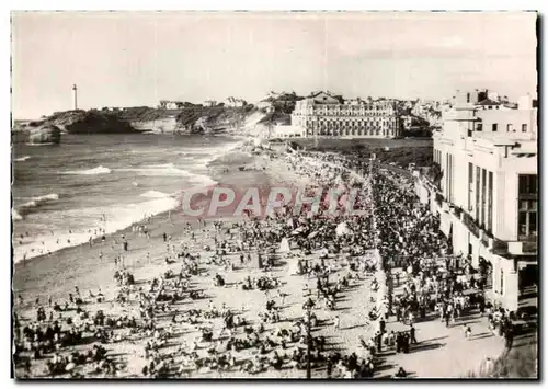 Cartes postales moderne Biarritz La Grande Plage