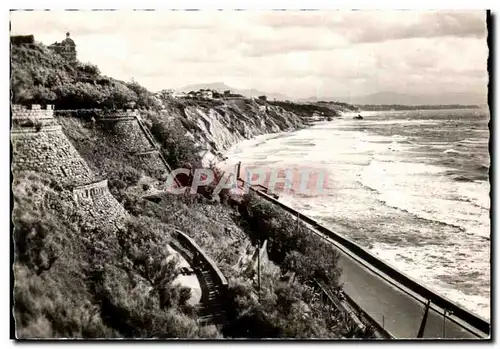 Cartes postales moderne Biarritz La Cote Des Basques