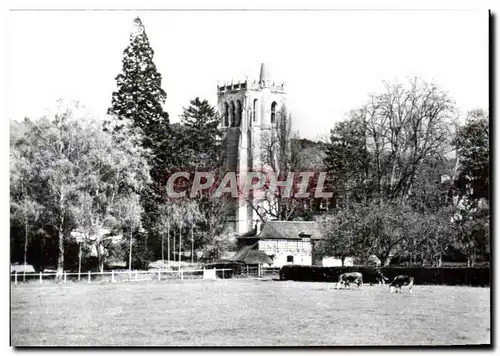 Cartes postales moderne Vue generale Abbaye de Bec Hellouin