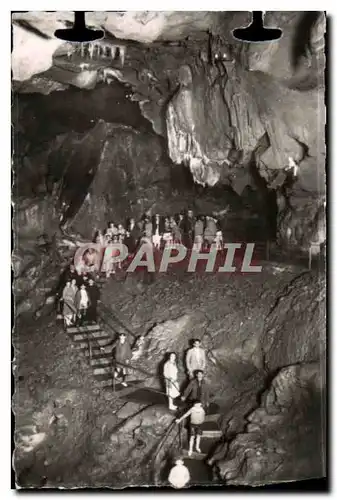 Moderne Karte Les Pyrenees Les Grottes de Betharram La Descente dans les Grotles interieures