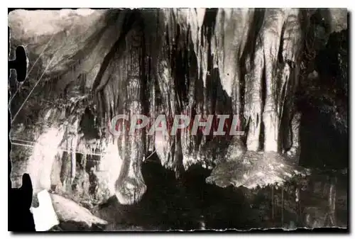 Cartes postales moderne Les Pyrenees Les Grottes de Betharram Fragment de voute dans les Grottes interieures