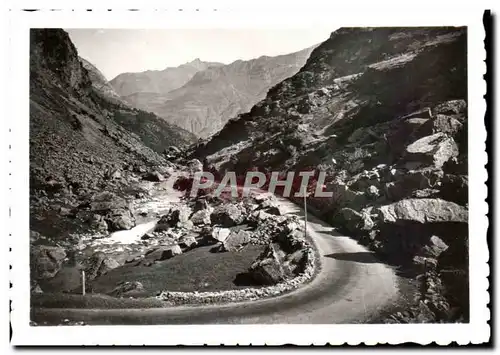 Moderne Karte Gavarnie Route de Gavarnie Vers le Chaos