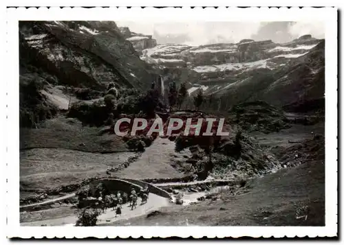 Cartes postales moderne Gavarnie Le Pont de Noel