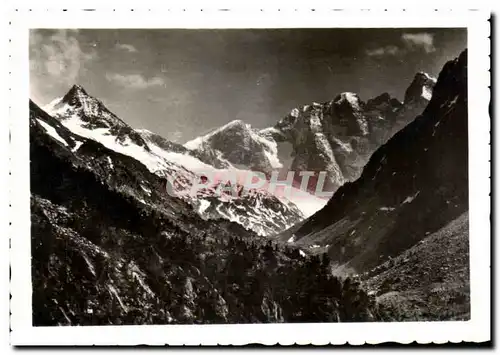 Cartes postales moderne Cauterets Massif du Vignemale vu du lac de Gaube