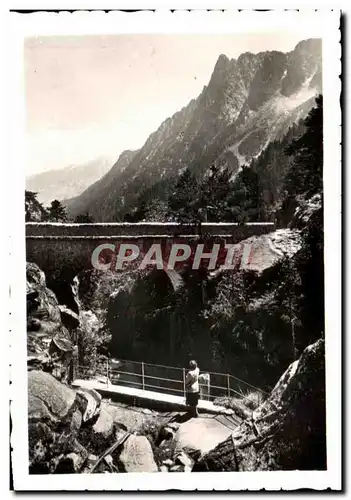 Moderne Karte Cauterets Le Pont d&#39Espagne