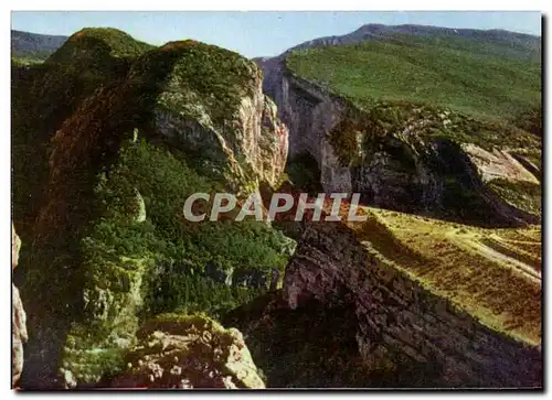 Moderne Karte Plateau des Fossilles et sommets du Grand Canon