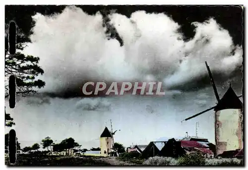 Cartes postales moderne Ile de Noirmoutier La Gueriniere Les Moulins