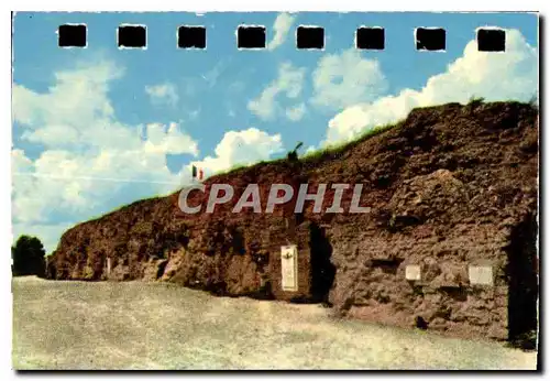 Cartes postales moderne Verdun Et Les Champs De Bataille Le Fort de Vaux entree Cote sud