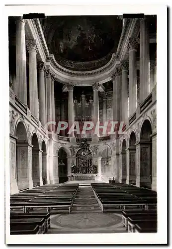 Cartes postales moderne Chateau de Versailles Interieur de la chapelle