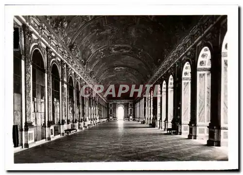 Cartes postales moderne Chateau de Versailles Galerie des Glaces