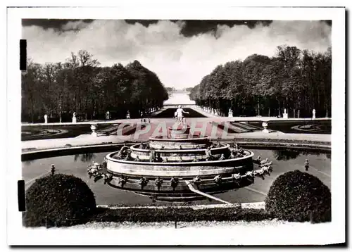 Moderne Karte Chateau de Versailles Bassin de Latone