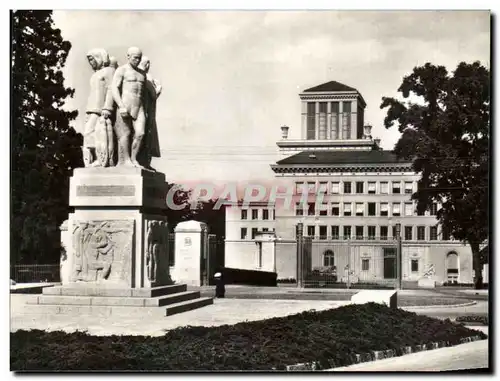 Moderne Karte Suisse Geneve Le Bureau International du Travail et le Monument Albert Thomas