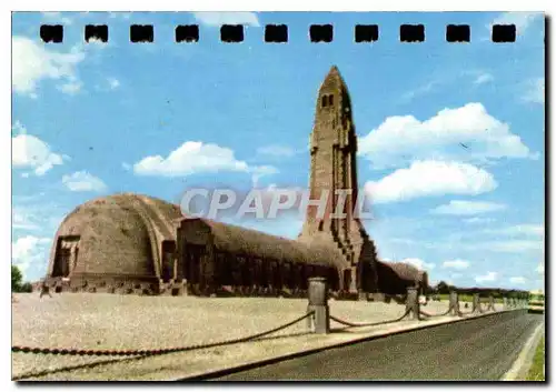 Moderne Karte Verdun Et Les Champs De Bataille Le Monument de L&#39Ossuaire de Douaumont