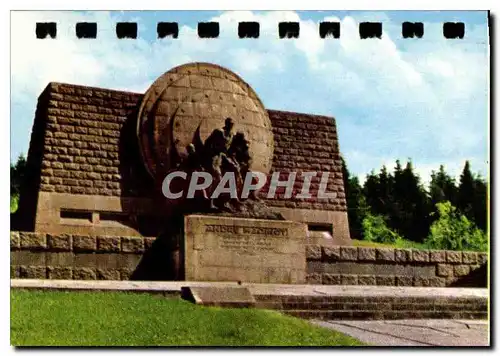 Moderne Karte Verdun Et Les Champs De Bataille Le Monument Andre Maginot sur Pente du fort de Souville