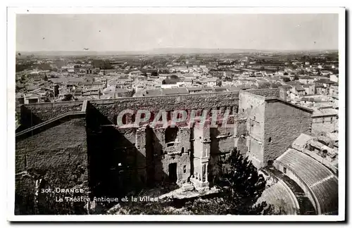 Cartes postales Orange Le Theatre Antique et la Ville