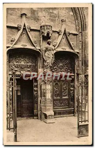 Cartes postales Avignon Portail de L'Eglise Saint Pierre