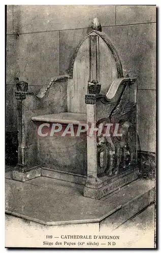 Cartes postales Cathedrale D'Avignon Siege des papes