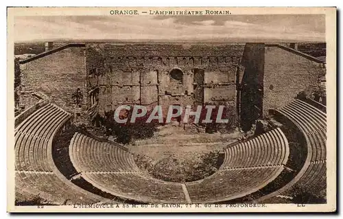 Cartes postales Orange L&#39Amphitheatre Romain