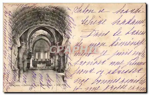 Cartes postales Orange Interieur de la Cathedrale