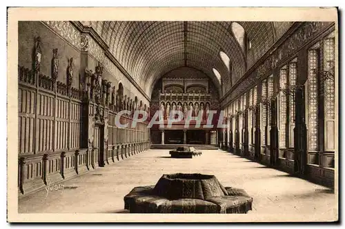 Ansichtskarte AK Chateau De Pierrefonds La Salle des Preux