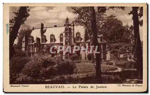 Cartes postales Beauvais Le Palais de Justice