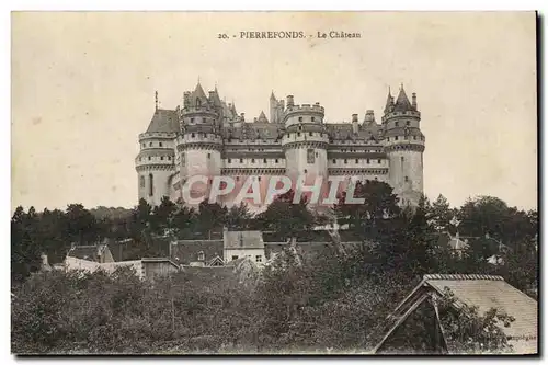 Cartes postales Pierrefonds Le Chateau