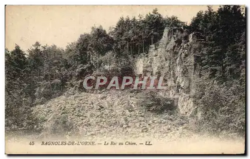 Cartes postales Bagnoles De L'Orne Le Roc Au Chien