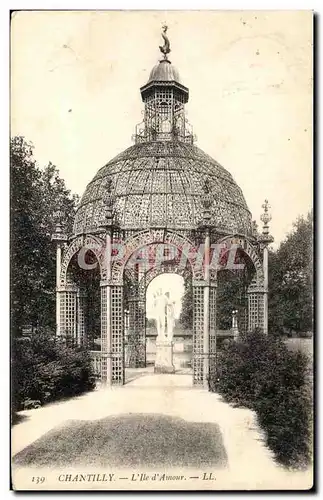 Cartes postales Chantilly L&#39lle d&#39Amour