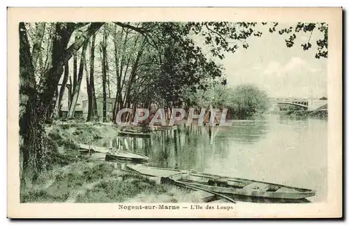 Cartes postales Noget Sur Marne L&#39ile des Loups