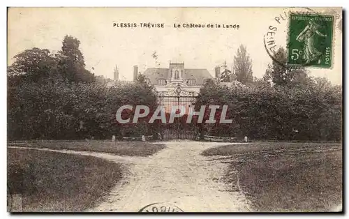 Cartes postales Plessis Trevise Le Chateau de la Lande