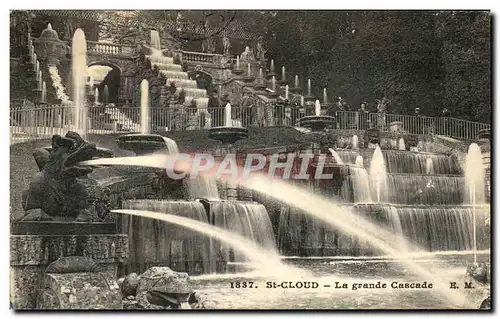 Cartes postales St Cloud La Grande Cascade