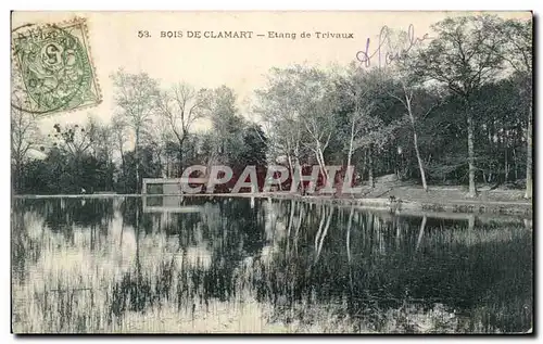 Ansichtskarte AK Bois De Clamart Etang De Triaux