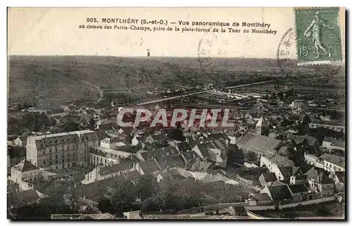 Cartes postales Montlhery Vue Panoramique de Monthlery au Coteau des Petits Champs