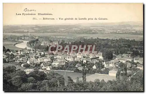 Cartes postales Les Betharram Vue Generale de Lestelle Prise du Calvaire