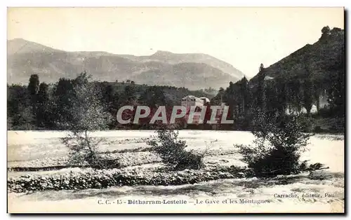 Cartes postales Les Betharram Le Gave et les Montugnes