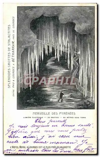 Cartes postales Merveille Des Pyrenees L&#39Hotel Royal a Lourdes Est Le Plus Pres De La Grotte