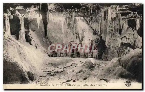 Cartes postales Grottes De Bethagram Salle Des Lustres