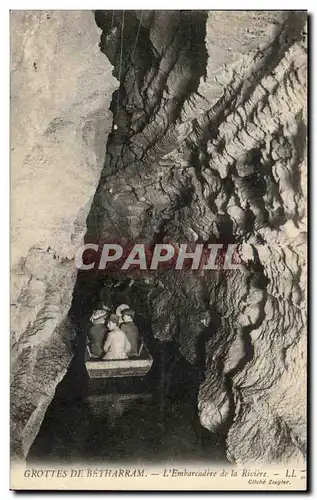 Cartes postales Grottes De Betharram L&#39Embarcadere de la Riviere