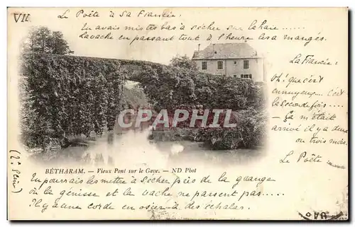 Cartes postales Betharram Vieux Pont sur le Gave