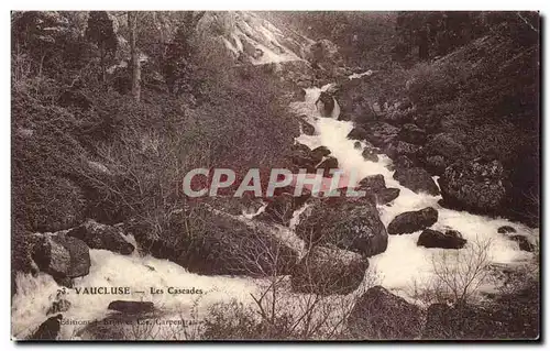 Cartes postales Vaucluse Les Cascades