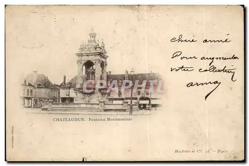 Ansichtskarte AK Chateaudun Fontaine Monumentale