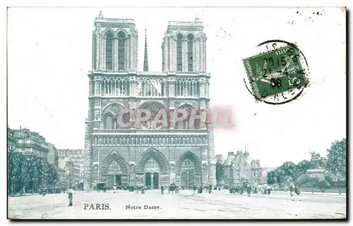 Cartes postales Paris Notre Dame