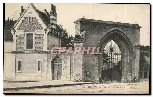 Cartes postales Dijon Entree de l&#39asile des Chartreux