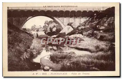 Cartes postales La Bretagne Pittoresque Ploumanach Vallee des Troieros