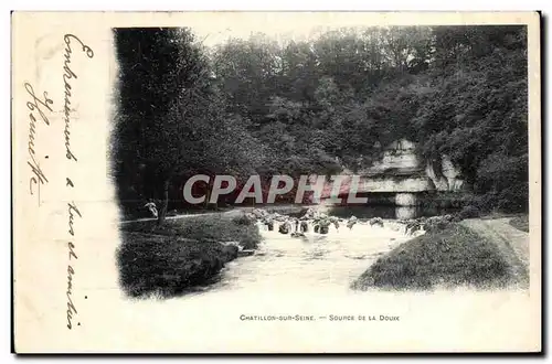 Cartes postales Chatillon Sur Seine Source De la Douix