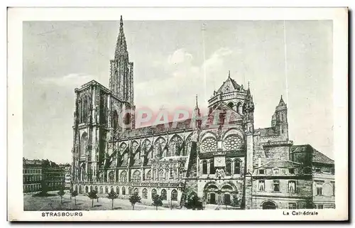 Cartes postales Strasbourg La cathedrale