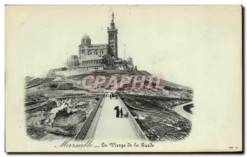 Cartes postales Marseille La Vierge de la Garde